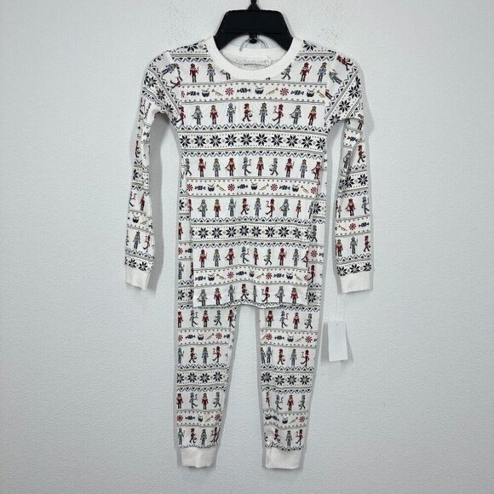Petit Lem Holiday Children's Size 6‎ Long Sleeve Pajama Set Nutcracker Holiday